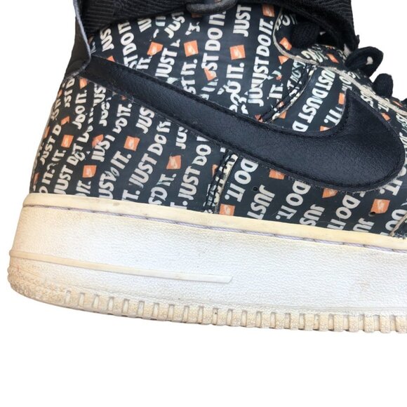 2018 Nike Air Force 1 High Just Do it Size 8 - Picture 8 of 10